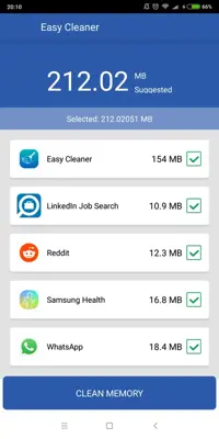 Easy Clean Master (Booster &Cleaner) android App screenshot 3